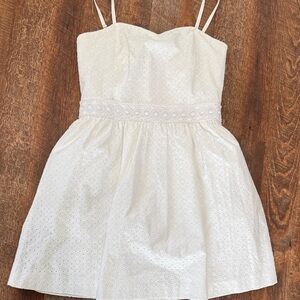 Lilly Pulitzer White Eyelet Dress